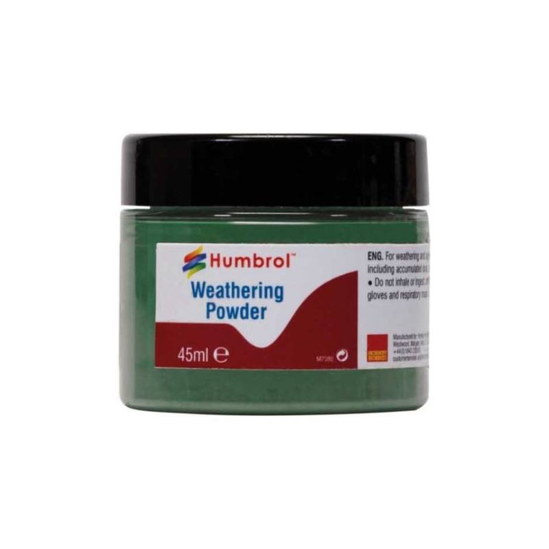 Humbrol Weathering Powder Chrome Oxide Green - 45ml