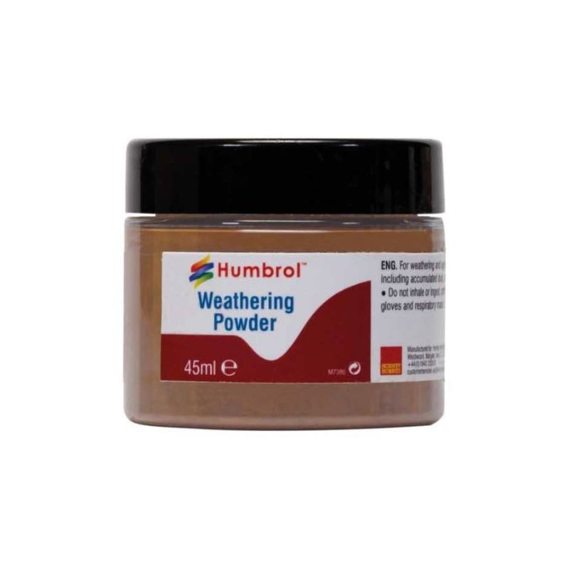 Humbrol Weathering Powder Light Rust - 45ml