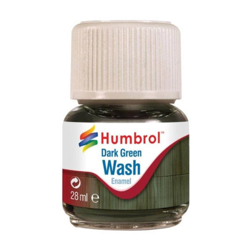 Humbrol Dark Green Enamel Wash (28ml)