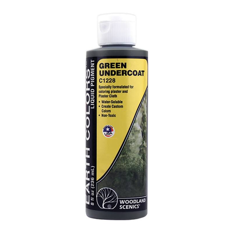 Green Undercoat Earth Colours Liquid Pigment 4 fl. oz.