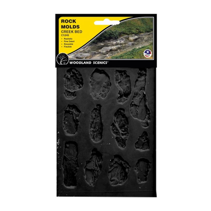 Creek Bank Rock Mould (2 No. 5″x7″)