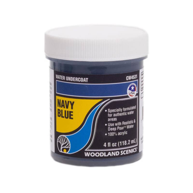 Woodland Scenics Navy Blue Water Undercoat