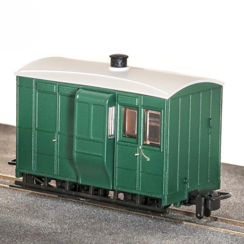 PECO 00-9 Gauge Wheel Brake Coach Green