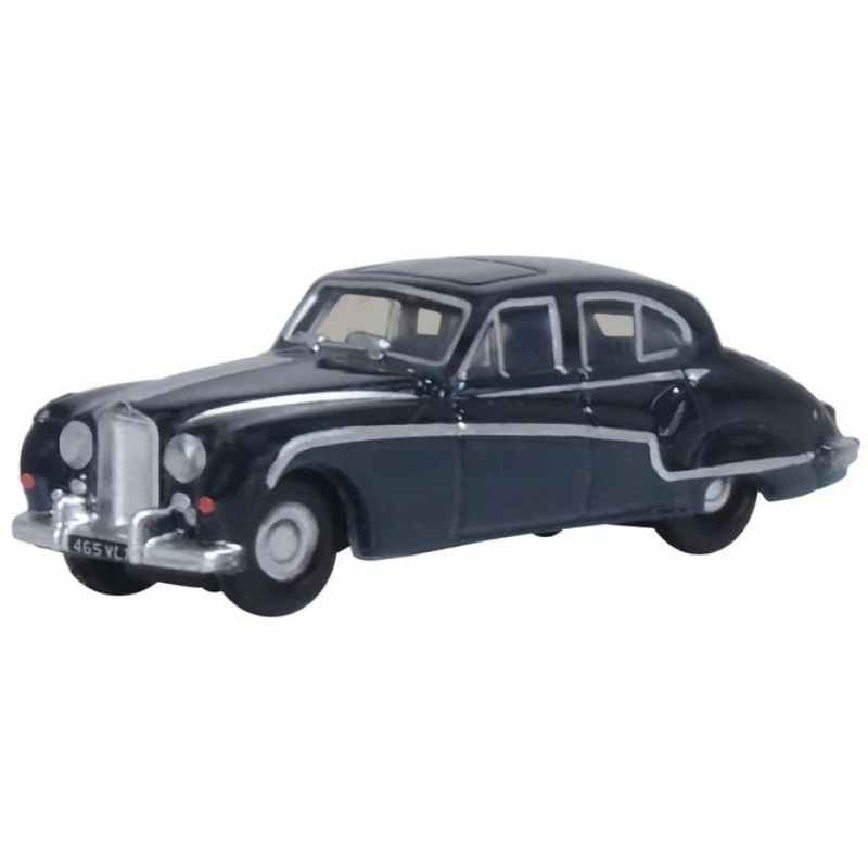 N Gauge Oxford Diecast Jaguar MKVIII Indigo Blue-Cotswold Blue