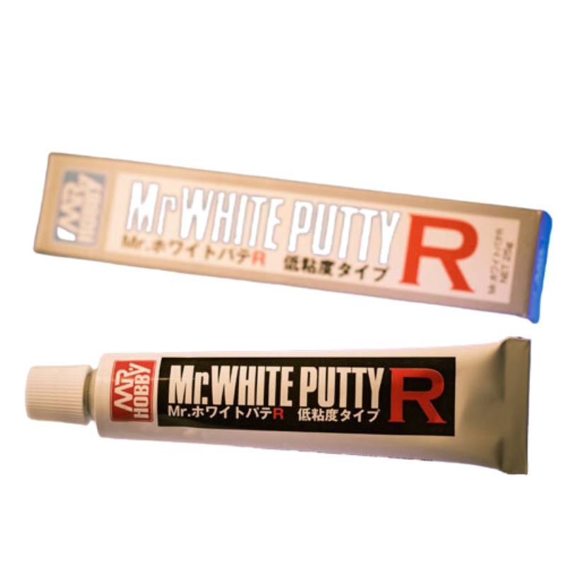 MR.HOBBY P118/P123 Stucco Bianco 25g Tipo Base Dentifricio A Bassa Dens&agrave; Tipo Putties Accessori Per Modellismo Riempivo Liquido