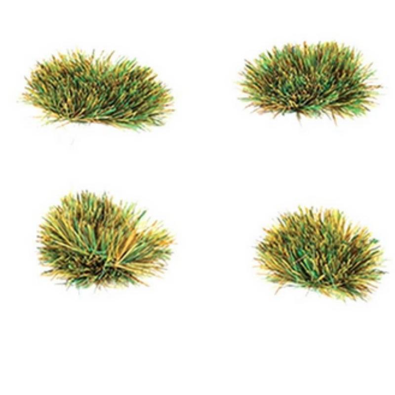 PECO 4mm Self-adhesive Spring Grass Tufts (100)
