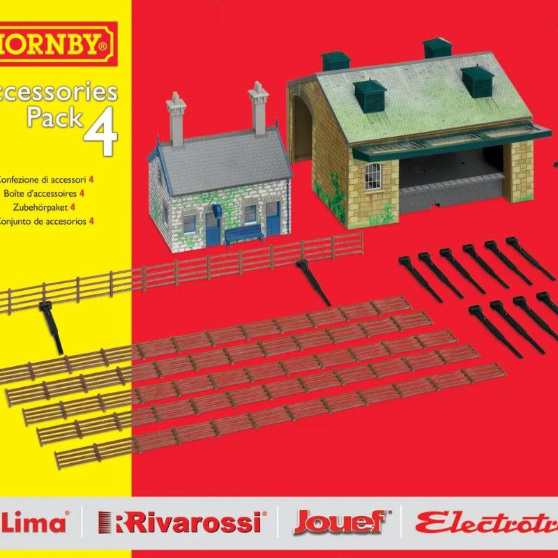 Hornby OO gauge Building Extension Pack 4