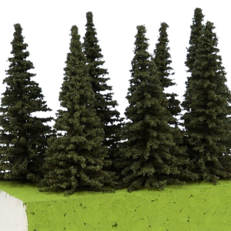 Model Scene Spruce 70 mm (7x)