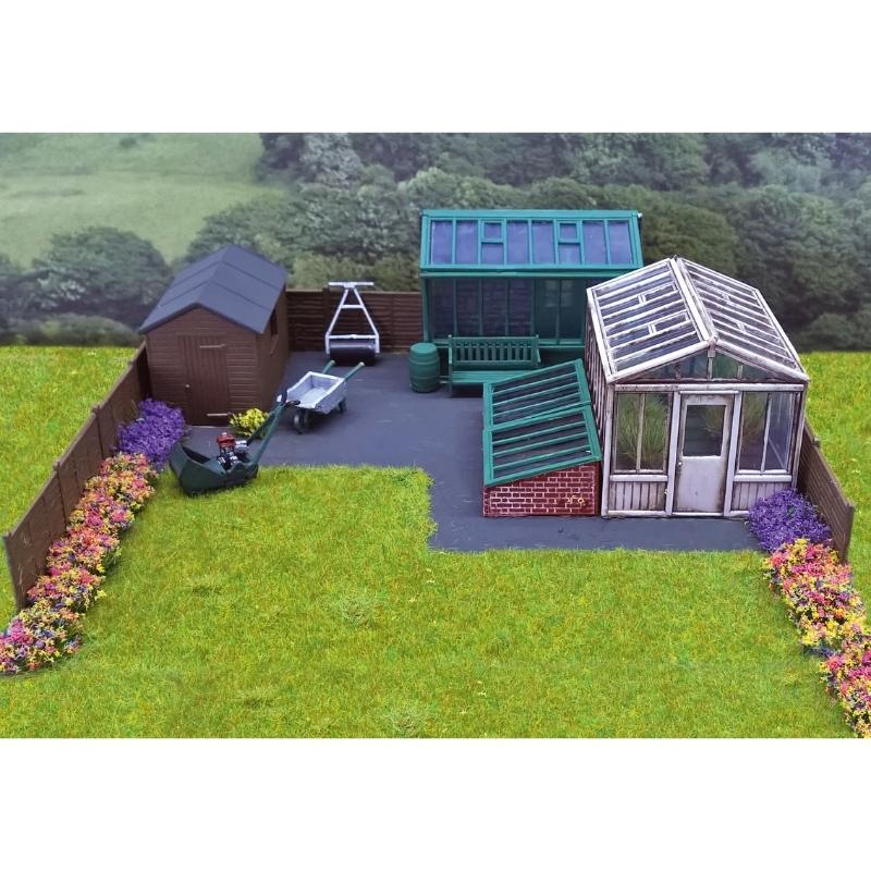 Wills Kits OO Gauge Garden Buildings and Accessories Dream Steam