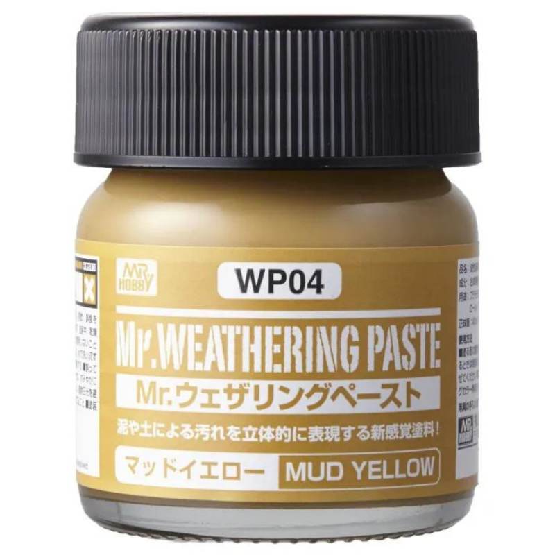 Mr Hobby Weathering Paste Mud Yellow - 40ml