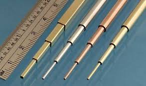 Brass Tube 4mm x 0.45mm x 3.1mm