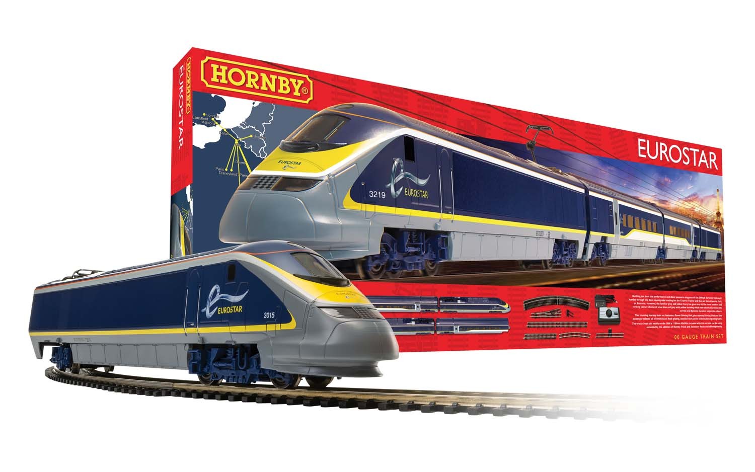 00 gauge train set