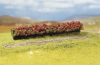 Faller Red Blooming Premium Hedges 160x25x20mm (3)
