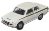OO Gauge Oxford Diecast Ford Cortina MkI Ermine White/Green