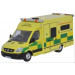 OO Gauge Oxford Diecast Mercedes Ambulance London