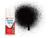Humbrol No  85 Black Satin - 150ml Acrylic Spray Paint