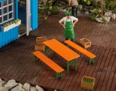 Pola G - Beer Table and Benches