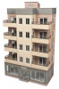 Metcalfe 00/H0 Scale Low Relief Tower Block